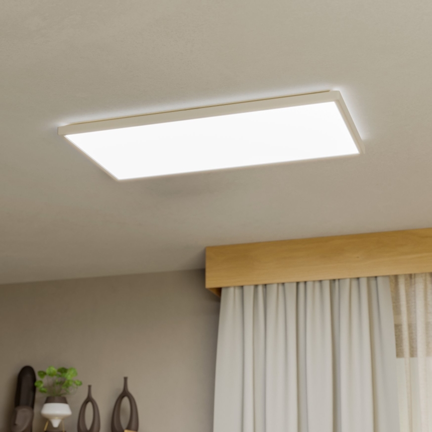 Eglo - LED Stropna svjetiljka za kupaonicu LED/17,2W/230V 2700/4000/6500K 30x57 cm IP44 bijela