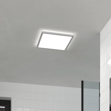 Eglo - LED Stropna svjetiljka za kupaonicu LED/17,6W/230V 2700K/4000K/6500K 39x39 cm IP44 bijela
