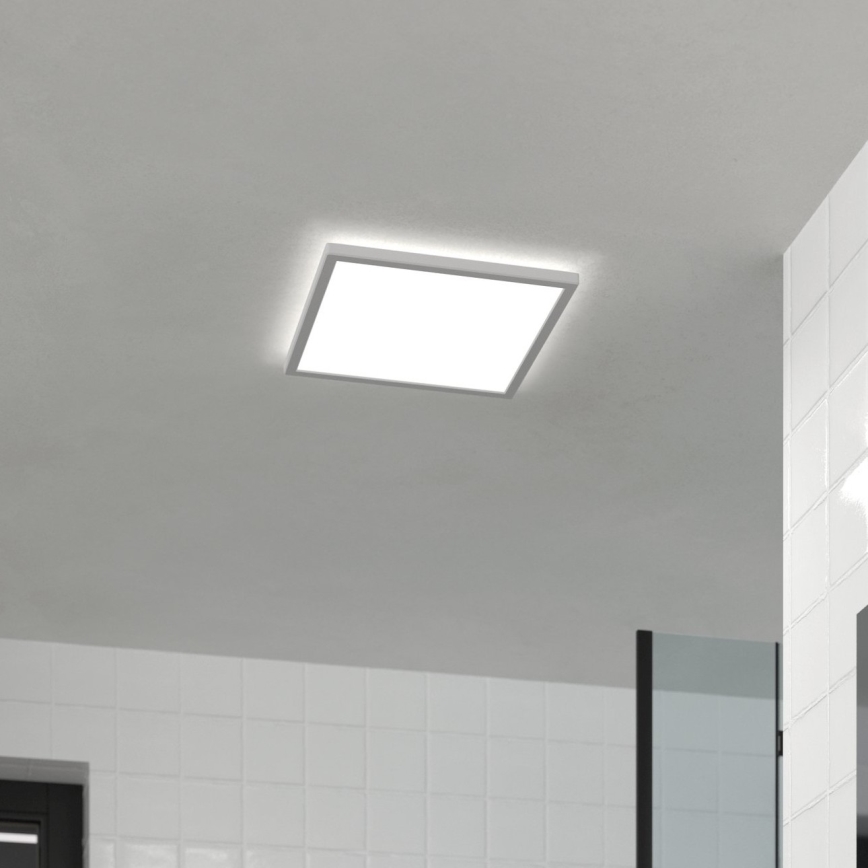 Eglo - LED Stropna svjetiljka za kupaonicu LED/17,6W/230V 2700K/4000K/6500K 39x39 cm IP44 bijela
