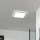 Eglo - LED Stropna svjetiljka za kupaonicu LED/17,6W/230V 2700K/4000K/6500K 39x39 cm IP44 bijela
