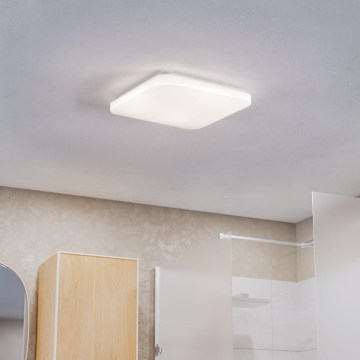 Eglo - LED stropna svjetiljka za kupaonicu LED/18W/230V 3000/4000/6000K 33x33 cm IP44