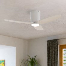 Eglo  - LED Stropni ventilator LED/15W/230V + DU