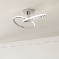 Eglo - LED stropno svjetlo LED/12W/230V 2700/4000/6500K sjajni krom