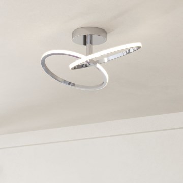 Eglo - LED stropno svjetlo LED/12W/230V 2700/4000/6500K sjajni krom