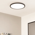 Eglo - LED stropno svjetlo s prigušivanjem LED/33,5W/230V promjer 45 cm crna