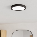 Eglo - LED stropno svjetlo za kupaonicu, LED 11,5 W, 230 V, 2700/4000/6500 K, Ø 21,1 cm, IP44, crno