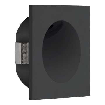 Eglo - LED Stubišna svjetiljka LED/2W/230V 3000K crna