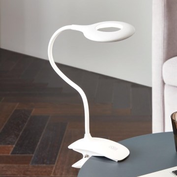 Eglo - LED Svjetiljka sa kvačicom za prigušivanje 1xLED/3W/230V 500mAh bijela