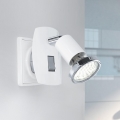 Eglo - LED svjetiljka za utičnicu 1xGU10/2,8W/230V bijela