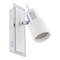 EGLO - LED Ugradbena svjetiljka 1xGU10/5W/230V bijela