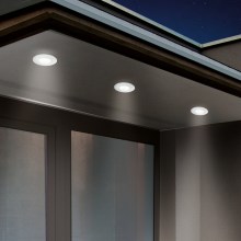 Eglo - LED Ugradbena svjetiljka za kupaonicu 1xGU10/5W/230V IP65
