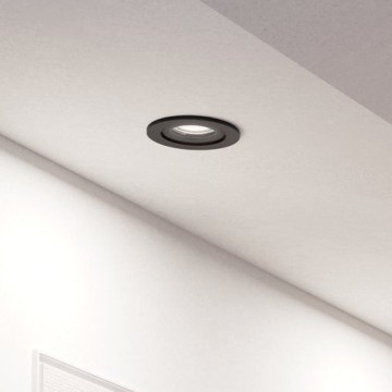 Eglo - LED ugradna reflektorska svjetiljka 1xGU10/4,5W/230V, crna