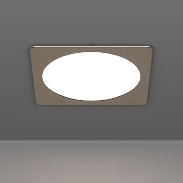 Eglo - LED ugradna stropna svjetiljka 10,5W/230V 2700/4000/6500K 16,6x16,6 cm matirani krom