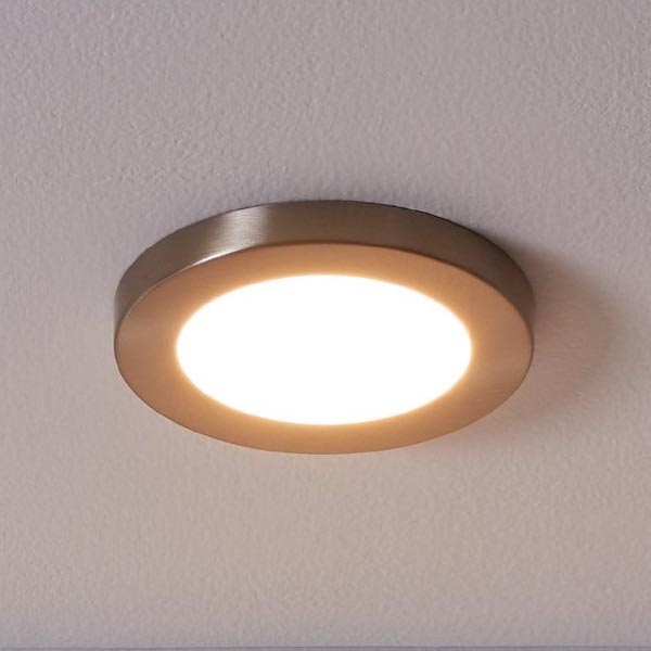 Eglo - LED ugradna stropna svjetiljka LED/5,5W/230V 3000K matni krom promjer 11,7 cm