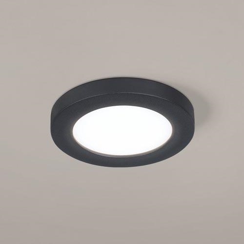 Eglo - LED ugradna stropna svjetiljka LED/5,5W/230V 4000K crna Ø 11,7 cm