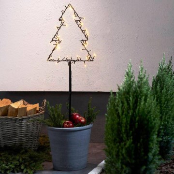 Eglo - LED vanjska božićna dekoracija LED/3xAA IP44 božićni bor