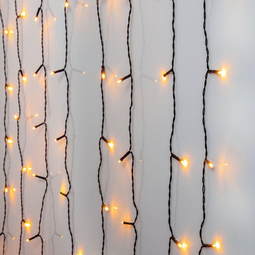 Eglo - LED vanjska božićna zavjesa 120xLED 1,8m IP44 topla bijela