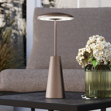 Eglo - LED vanjska lampa s dodirnim prigušivačem LED/2,8W/5V 2400K/3000K/4000K 5200 mAh IP54 bež