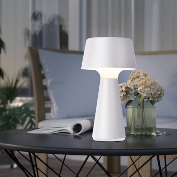 Eglo - LED vanjska punjiva stolna lampa s prigušivanjem LED/3W/5V 2200/3000/4000K 2000 mAh IP44 bijela