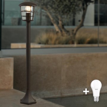 Eglo - LED vanjska svjetiljka 1xE27/8,5W/230V IP44 crna