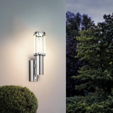Eglo - LED Vanjska svjetiljka sa senzorom 1xGU10/3W + 1xLED/3,7W