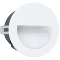 Eglo - LED Vanjska ugradbena svjetiljka LED/2,5W/230V IP65 bijela