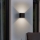 Eglo - LED Vanjska zidna svjetiljka 2xLED/2,8W/230V IP54 crna