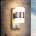 Eglo - LED Vanjska zidna svjetiljka sa senzorom 2xLED/6W IP44