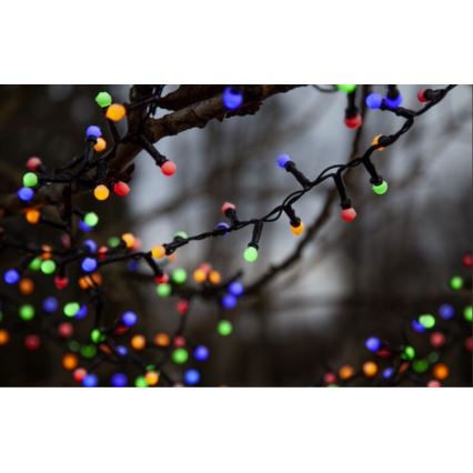 Eglo 472-53 - LED Vanjske božićne lampice BERRY MINI 700xLED/8 funkcija 14m multicolor IP44