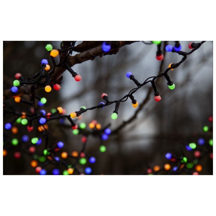 Eglo 472-53 - LED Vanjske božićne lampice BERRY MINI 700xLED/8 funkcija 14m multicolor IP44