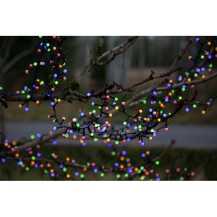 Eglo 472-53 - LED Vanjske božićne lampice BERRY MINI 700xLED/8 funkcija 14m multicolor IP44