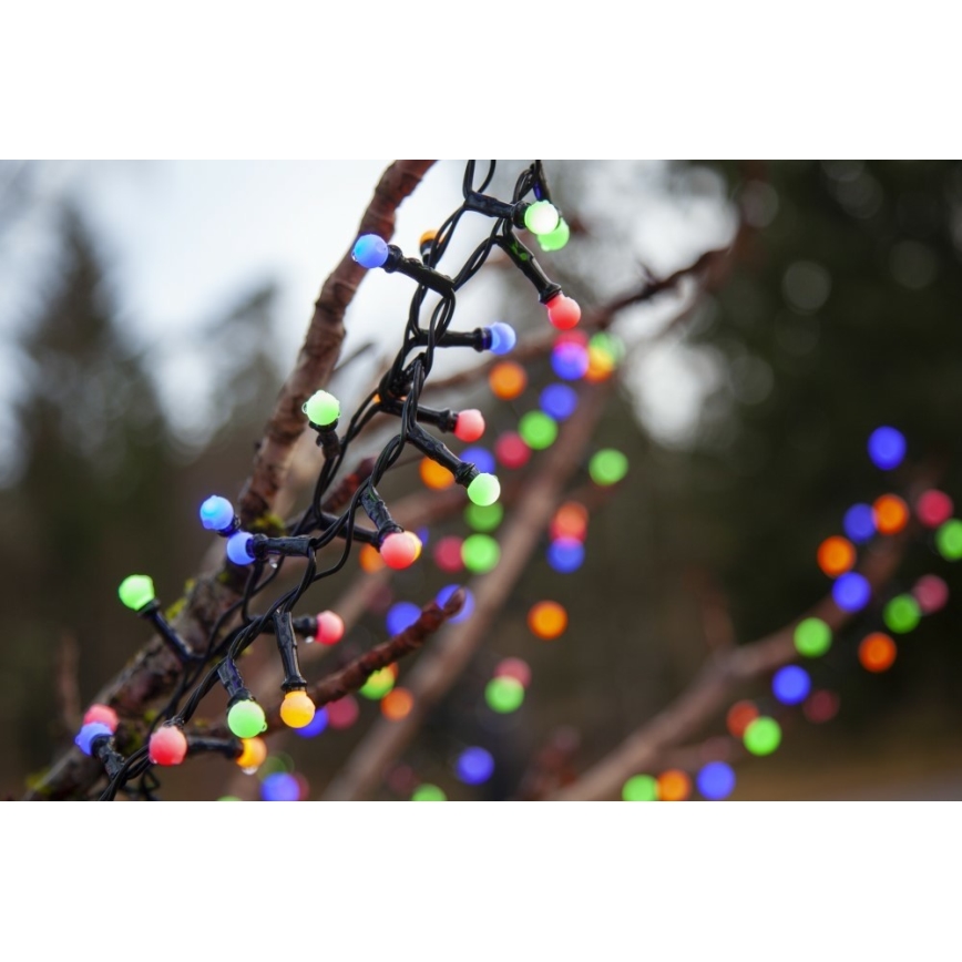 Eglo 472-53 - LED Vanjske božićne lampice BERRY MINI 700xLED/8 funkcija 14m multicolor IP44