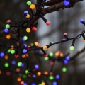 Eglo - LED vanjski božićni niz 300xLED/8 funkcija 11m IP44 višebojno