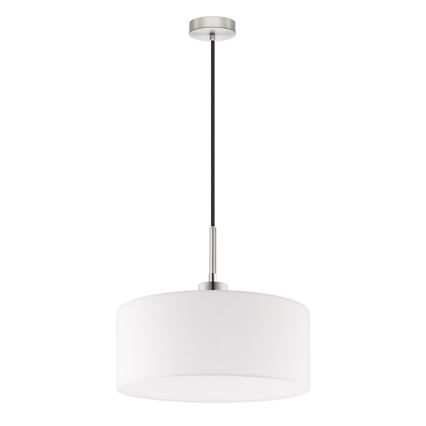 Eglo - LED viseća svjetiljka na sajli TUNJA 1xE27/60W/230V bijela