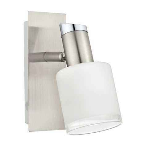 Eglo - LED Zidna reflektorska svjetiljka MY CHOICE 1xE14/4W/230V krom/bijela