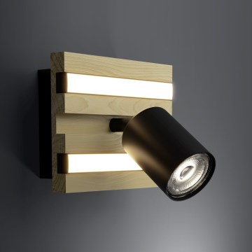 Eglo - LED zidna spot svjetiljka LED/2,2W/230V + 2xLED/1,2W + 2xLED/2W bež/crna