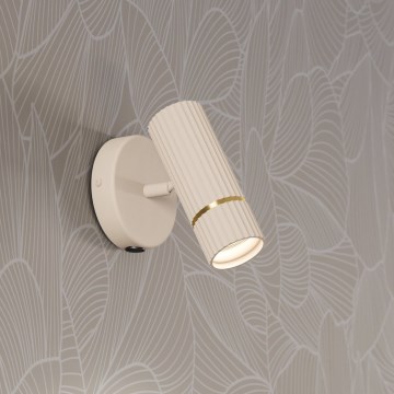 Eglo - LED Zidna svjetiljka 1xGU10/5W/230V 3000K bež
