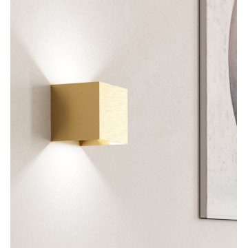 Eglo - LED Zidna svjetiljka 2xLED/1,5W/230V 3000K zlatna