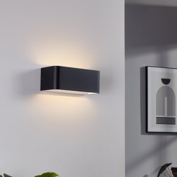 Eglo - LED Zidna svjetiljka LED/10W/230V 3000K crna