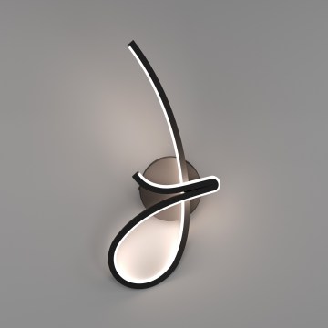 Eglo - LED zidna svjetiljka LED/12W/230V 2700/4000/6500K crna