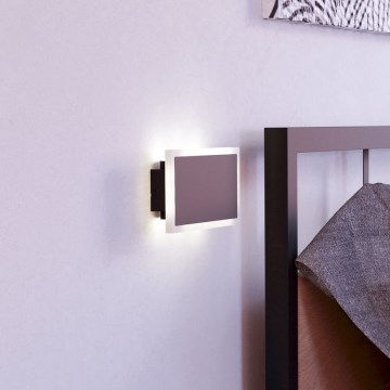 Eglo - LED Zidna svjetiljka LED/12W/230V 3000K 12x23 cm crna