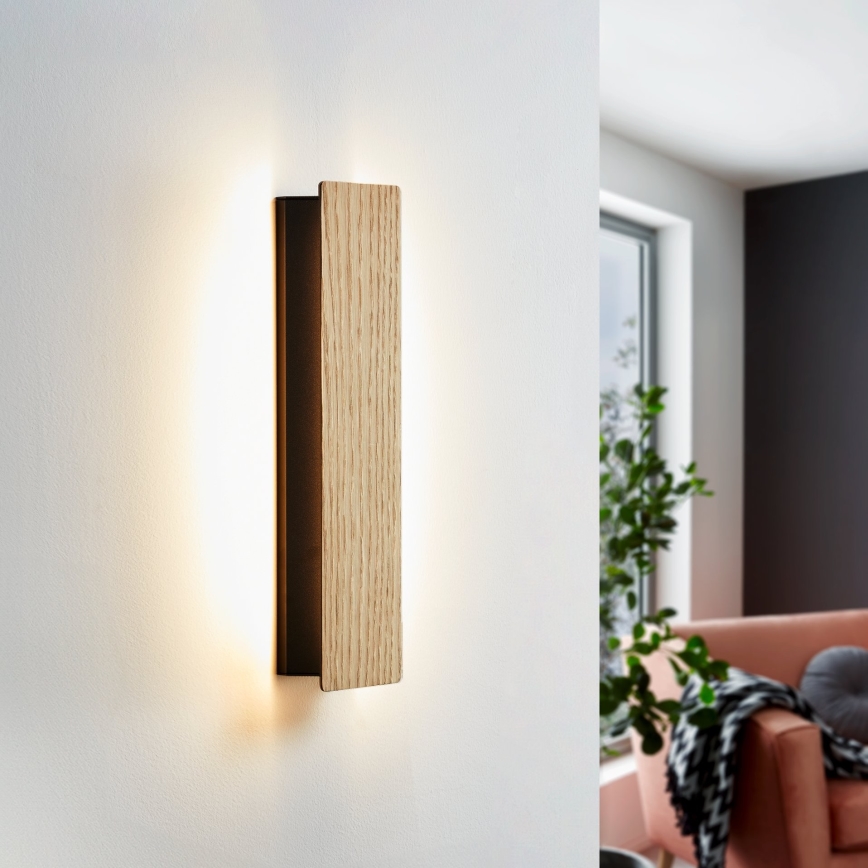 Eglo - LED Zidna svjetiljka LED/12W/230V 3000K smeđa