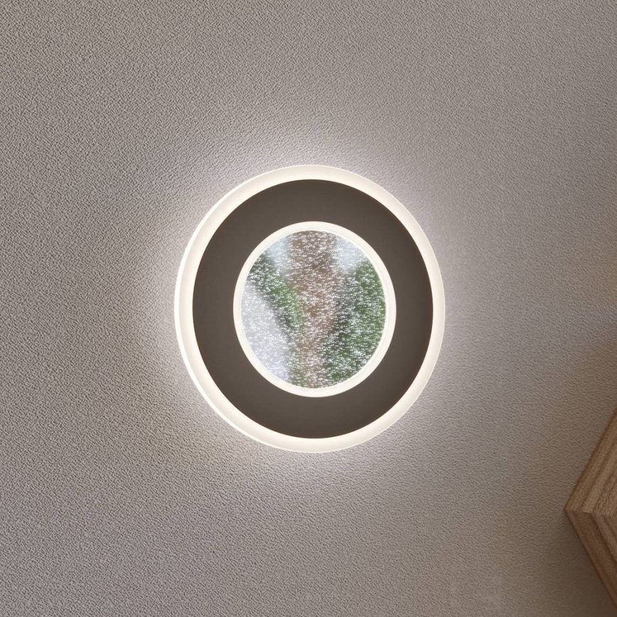 Eglo - LED Zidna svjetiljka LED/12W/230V 4000K crna