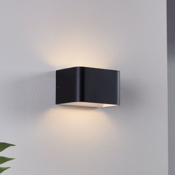 Eglo - LED Zidna svjetiljka LED/6W/230V 3000K crna