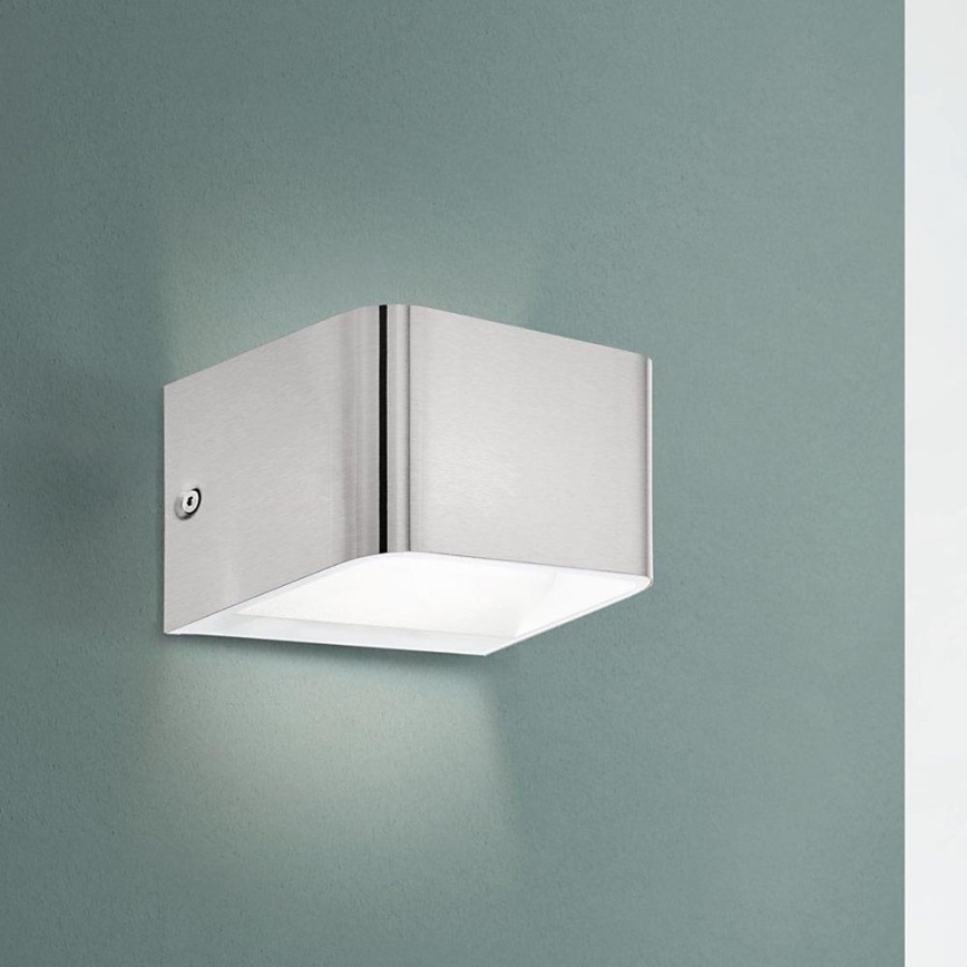 Eglo - LED Zidna svjetiljka LED/6W/230V 3000K mat krom