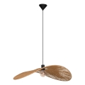 Eglo - Luster na kabelu 1xE27/42W/230V 80 cm smeđa/crna