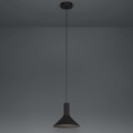 Eglo - Luster na sajli 1xE27/28W/230V crna