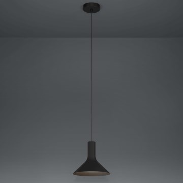 Eglo - Luster na sajli 1xE27/28W/230V crna