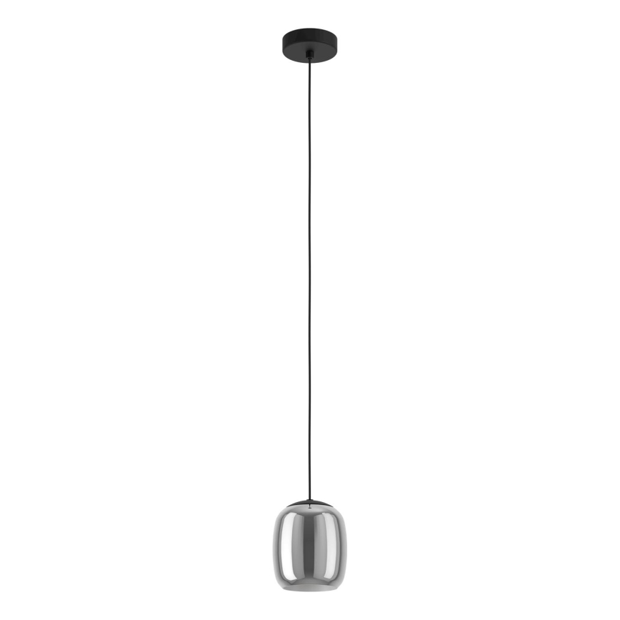 Eglo - Luster na sajli 1xE27/28W/230V siva