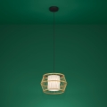 Eglo - Luster na sajli 1xE27/40W/230V bambus